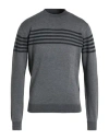 Hamaki-ho Man Sweater Grey Size Xxl Wool, Polyester, Polyamide, Acrylic, Viscose In Gray