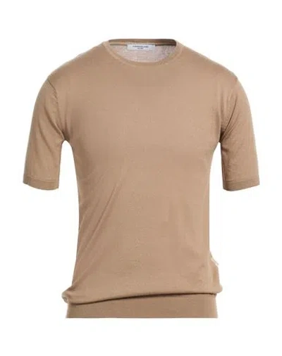 Hamaki-ho Man Sweater Khaki Size Xxl Cotton In Neutral