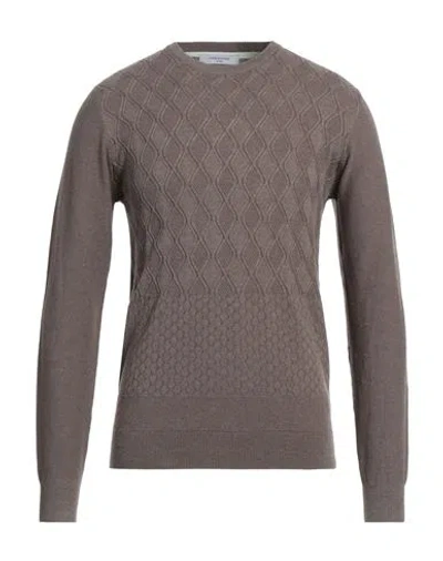 Hamaki-ho Man Sweater Khaki Size Xxl Polyester, Nylon, Viscose, Acrylic, Wool In Beige