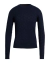 Hamaki-ho Man Sweater Midnight Blue Size S Viscose, Nylon In Black