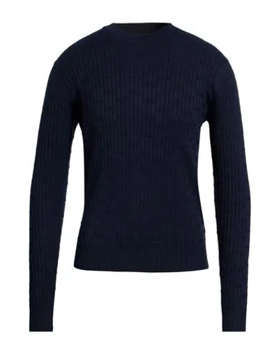 Hamaki-ho Man Sweater Midnight Blue Size S Viscose, Nylon In Black