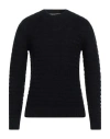 Hamaki-ho Man Sweater Midnight Blue Size Xxl Acrylic, Cotton, Wool