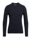 Hamaki-ho Man Sweater Navy Size Xxl Acrylic, Nylon In Navy Blue