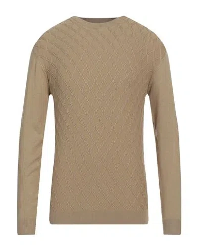 Hamaki-ho Man Sweater Sand Size Xl Viscose, Nylon In Beige