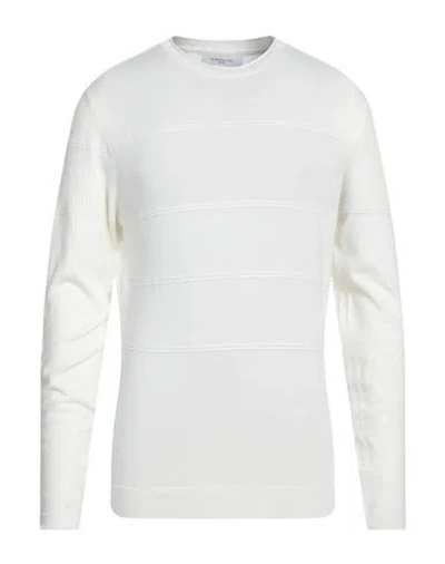 Hamaki-ho Man Sweater White Size Xl Viscose, Nylon