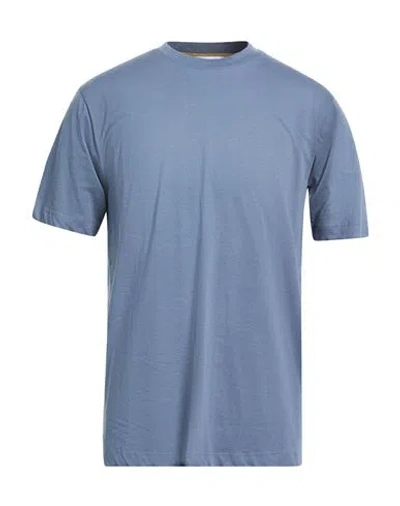 Hamaki-ho Man T-shirt Light Blue Size Xl Cotton