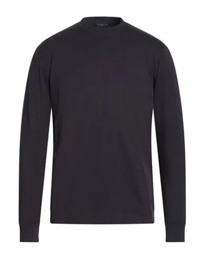 Hamaki-ho Man T-shirt Midnight Blue Size S Cotton, Elastane