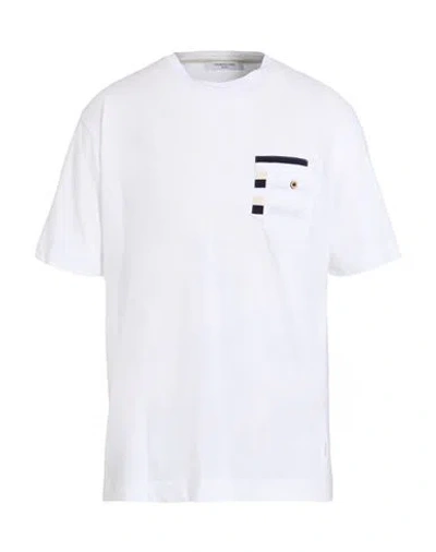Hamaki-ho Man T-shirt White Size Xl Cotton