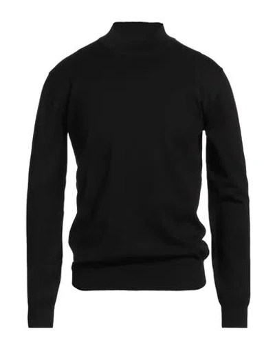 Hamaki-ho Man Turtleneck Black Size Xxl Viscose, Nylon