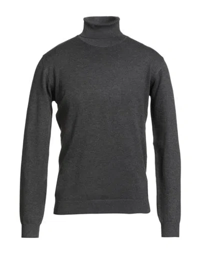 Hamaki-ho Man Turtleneck Charcoal Size Xxl Viscose, Nylon