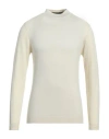 Hamaki-ho Man Turtleneck Cream Size Xxl Polyester, Acrylic, Nylon, Merino Wool In White