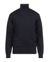 Hamaki-ho Man Turtleneck Midnight Blue Size Xxl Viscose, Nylon