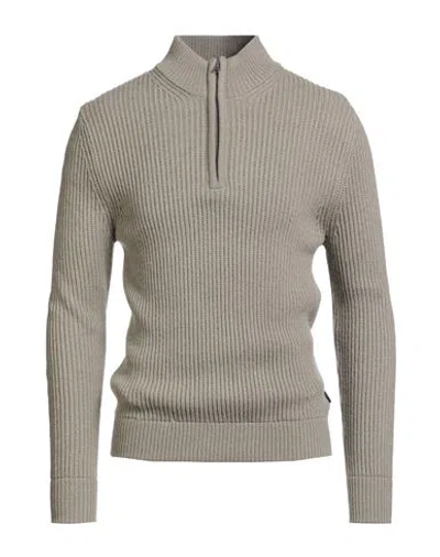 Hamaki-ho Man Turtleneck Taupe Size Xxl Acrylic, Wool, Elastane