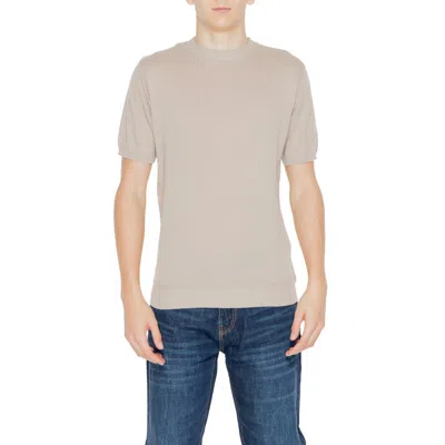 Hamaki-ho Beige Cotton T-shirt In White