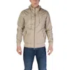 Hamaki-ho Beige Nylon Jacket In Beige