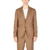 Hamaki-ho Polyester Men's Blazer In Beige