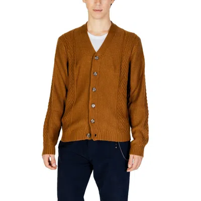 Hamaki-ho Beige Polyester Cardigan