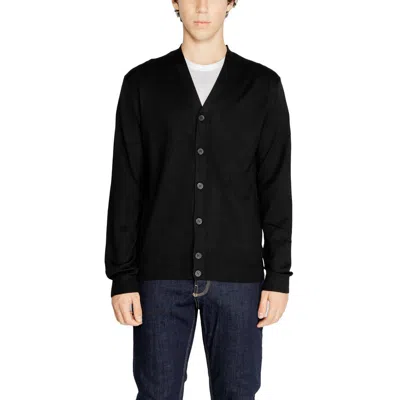 Hamaki-ho Black Viscose Cardigan