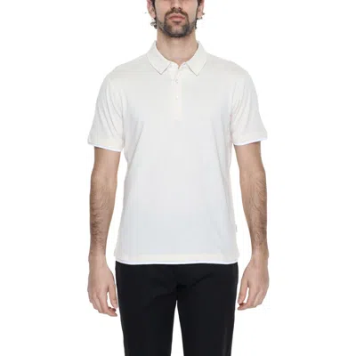 Hamaki-ho Cream Cotton Polo Shirt