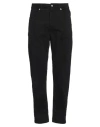 Hamaki-ho Man Pants Black Size 38 Cotton, Elastane In Black