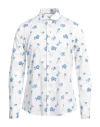 Hamaki-ho Man Shirt White Size L Cotton, Elastane In White