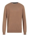 Hamaki-ho Man Sweater Khaki Size Xxl Wool, Polyester, Polyamide, Acrylic, Viscose In Beige