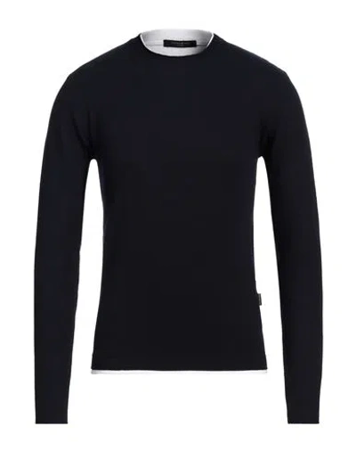 Hamaki-ho Man Sweater Midnight Blue Size S Viscose, Nylon In Black