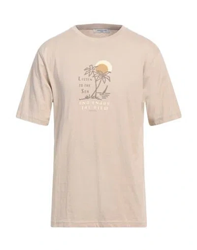 Hamaki-ho Man T-shirt Beige Size Xxl Cotton