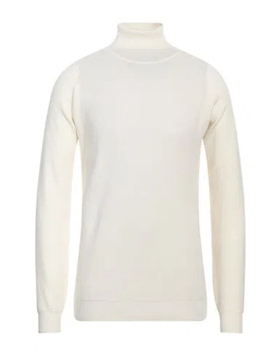 Hamaki-ho Man Turtleneck Ivory Size Xxl Viscose, Nylon In White