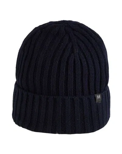 Hamaki-ho Man Hat Midnight Blue Size Onesize Polyamide, Wool, Viscose