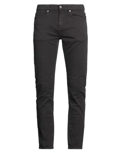Hamaki-ho Man Jeans Black Size 38 Cotton, Elastane
