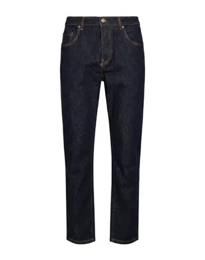 Hamaki-ho Man Jeans Blue Size 38 Cotton, Elastane In Black