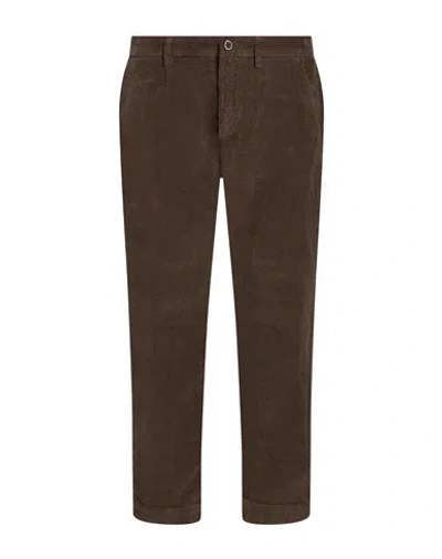 Hamaki-ho Man Pants Dark Brown Size 30 Cotton, Viscose, Elastane