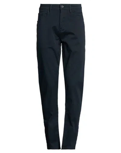 Hamaki-ho Man Pants Navy Size 28 Cotton, Elastane In Blue