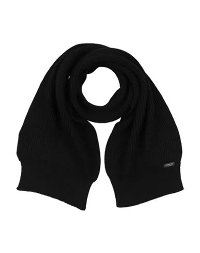 Hamaki-ho Man Scarf Black Size - Polyamide, Wool, Viscose