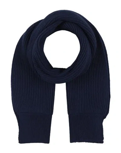 Hamaki-ho Man Scarf Navy Size - Polyamide, Wool, Viscose
