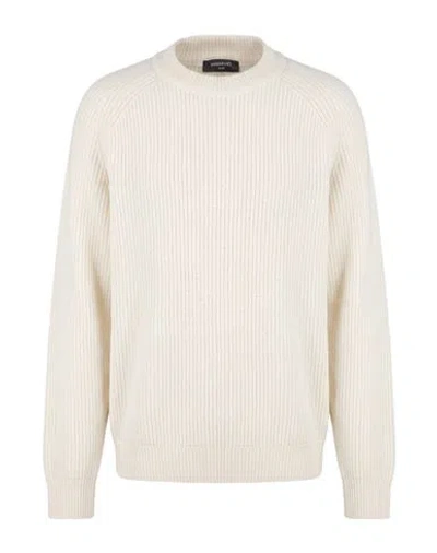 Hamaki-ho Man Sweater Ivory Size Xxl Acrylic, Wool, Nylon In White
