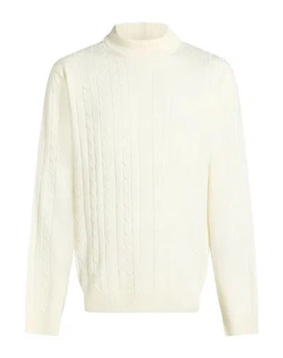 Hamaki-ho Man Sweater Ivory Size Xxl Viscose, Nylon In White