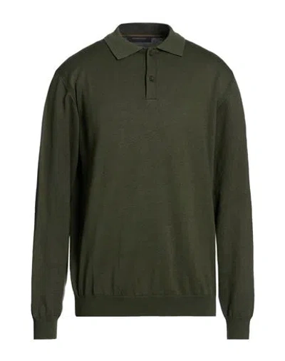 Hamaki-ho Man Sweater Military Green Size S Viscose, Nylon