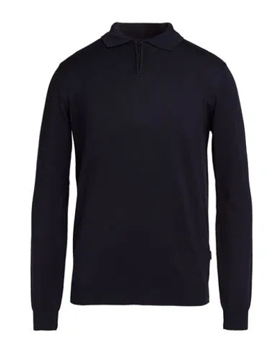 Hamaki-ho Man Sweater Navy Size M Viscose, Nylon In Blue