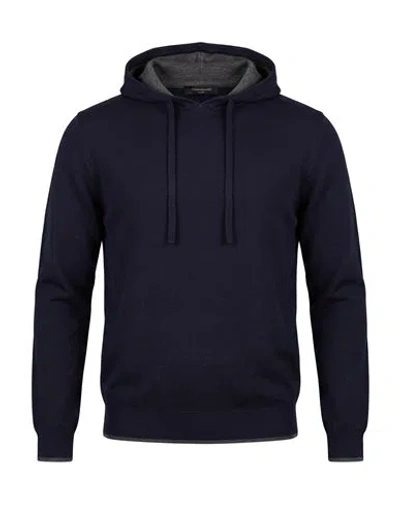 Hamaki-ho Man Sweater Navy Size M Viscose, Nylon