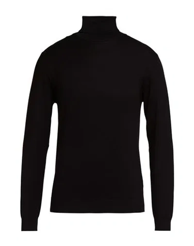 Hamaki-ho Man Turtleneck Black Size Xxl Viscose, Nylon