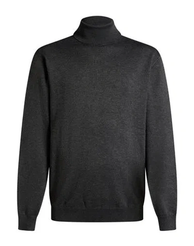 Hamaki-ho Man Turtleneck Charcoal Size Xl Viscose, Nylon In Multi