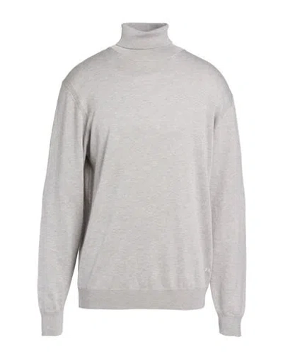 Hamaki-ho Man Turtleneck Light Grey Size Xl Viscose, Nylon In Gray
