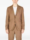 Hamaki-ho Two-button Patch-pocket Blazer In Multi