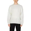 Hamaki-ho White Acrylic Sweater