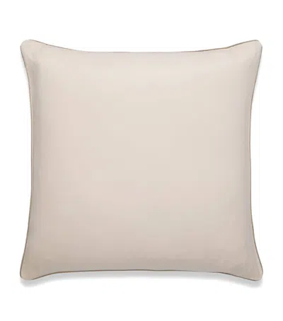 Hamam Cotton Alya Square Pillowcase In Silver