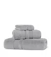 Hamam Cotton Pera Bath Sheet In Grey