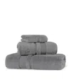 Hamam Cotton Pera Bath Sheet In Grey
