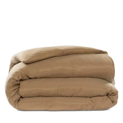 Hamam Helios Duvet Cover, Queen In Brown